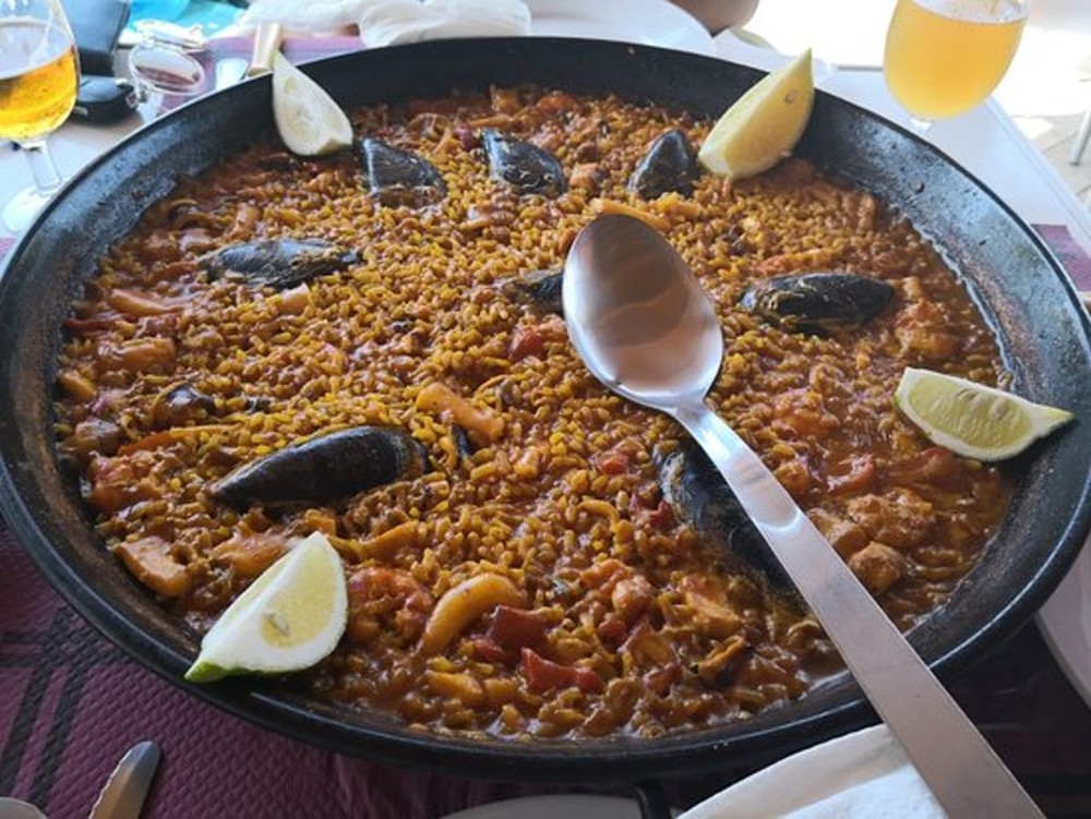 Paella – typical Spanish meal